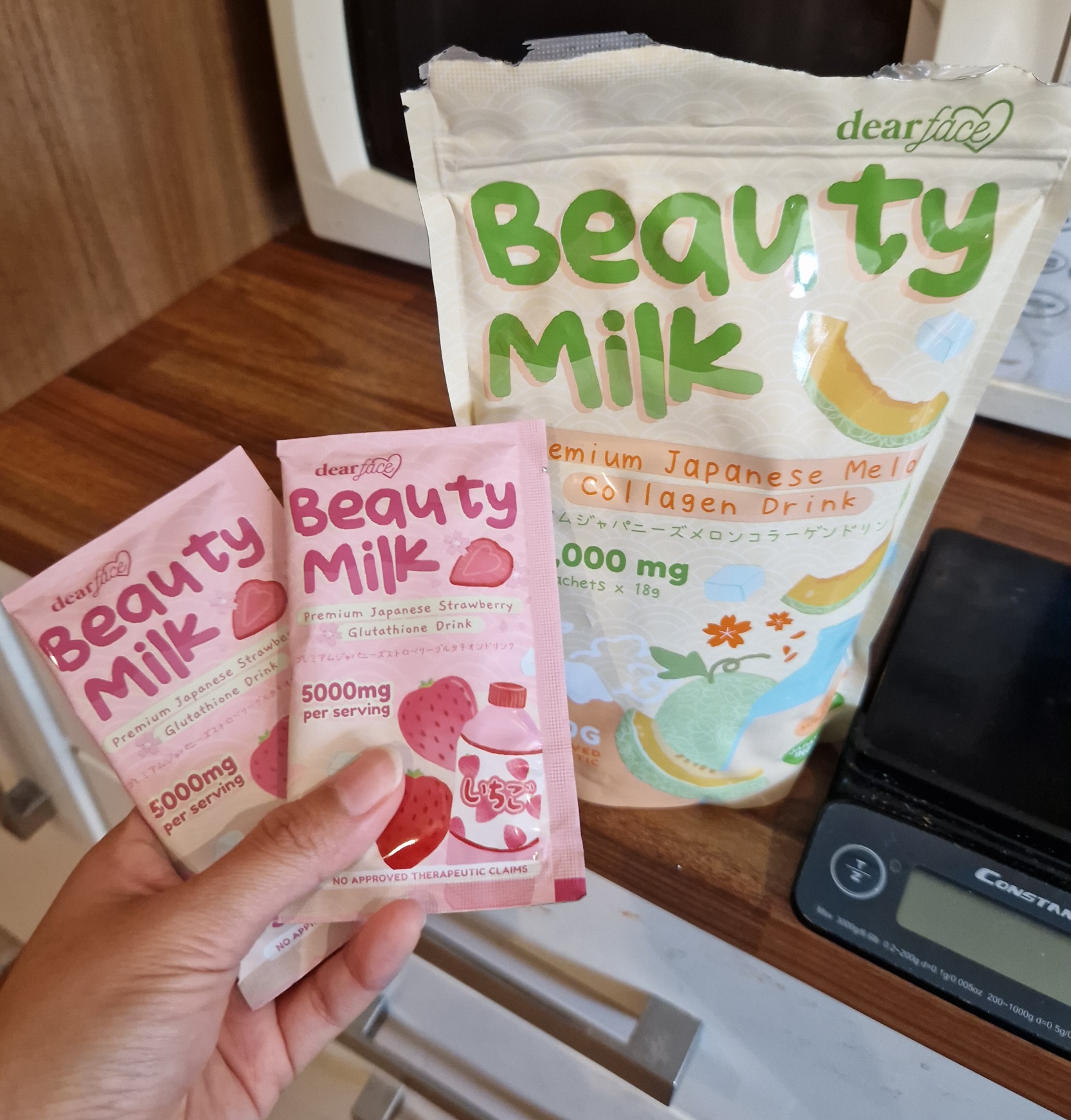 DEAR FACE Beauty Milk Melon ビューティーミルク